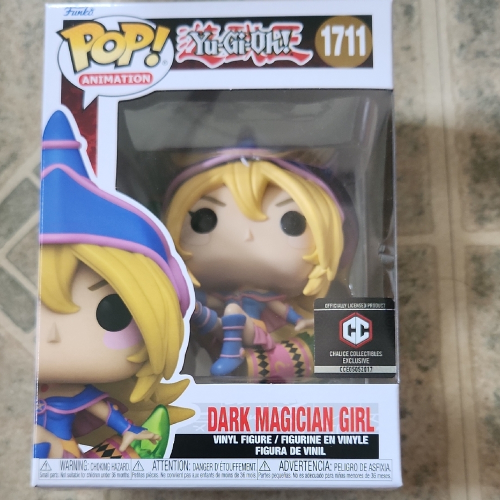 Funko Pop Yu-Gi-Oh! Dark Magician Girl in Purple and Yellow